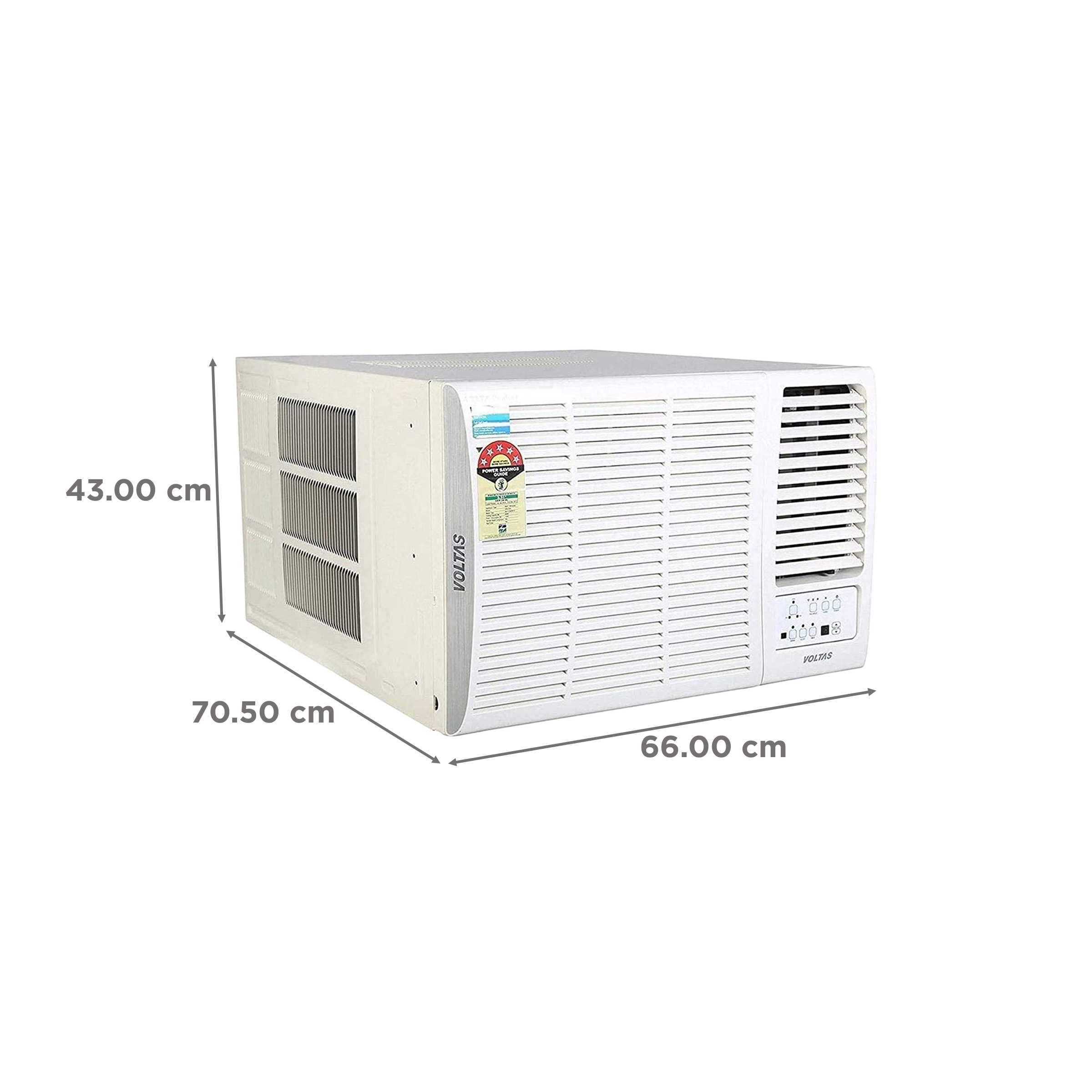 Buy Voltas 185v Vertis Elite 1 5 Ton 5 Star Inverter Window Ac Copper